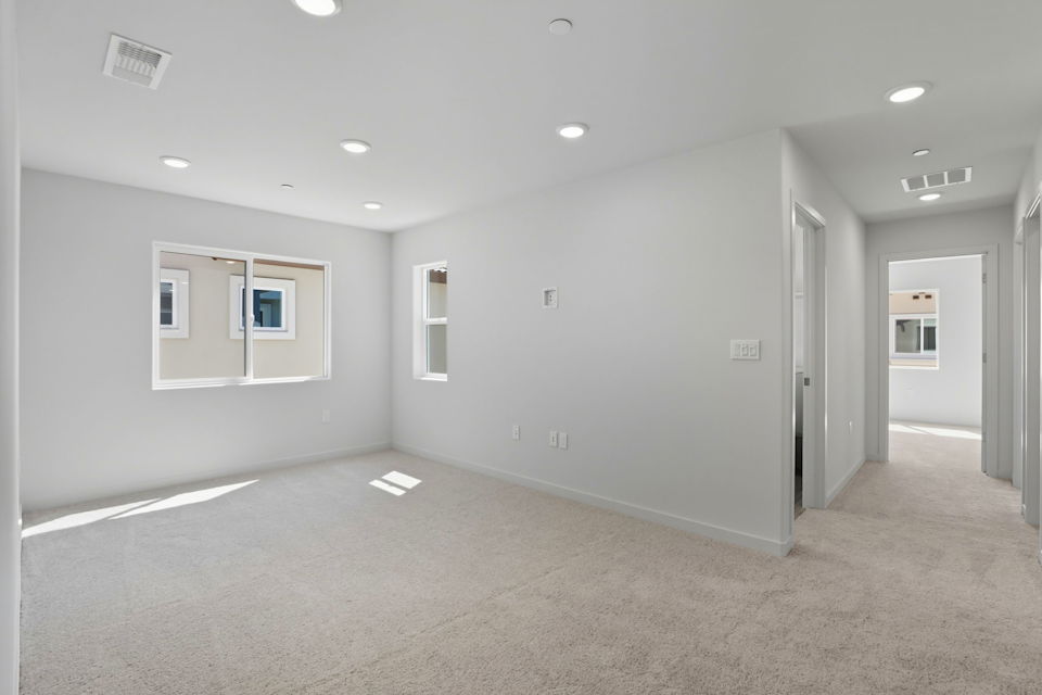 A large empty room.