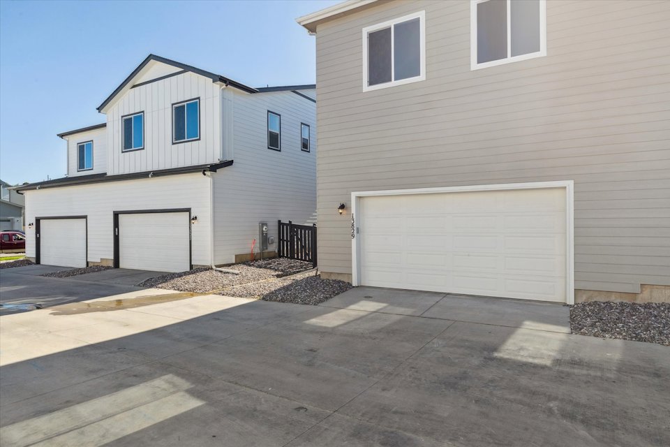 A couple of garages.
