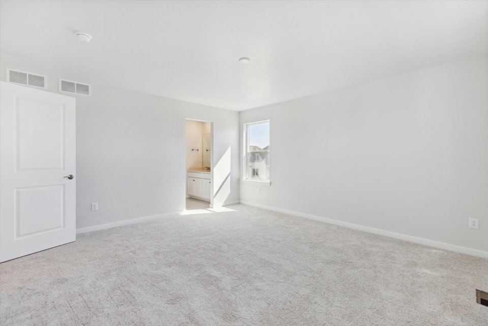 A room with white walls.
