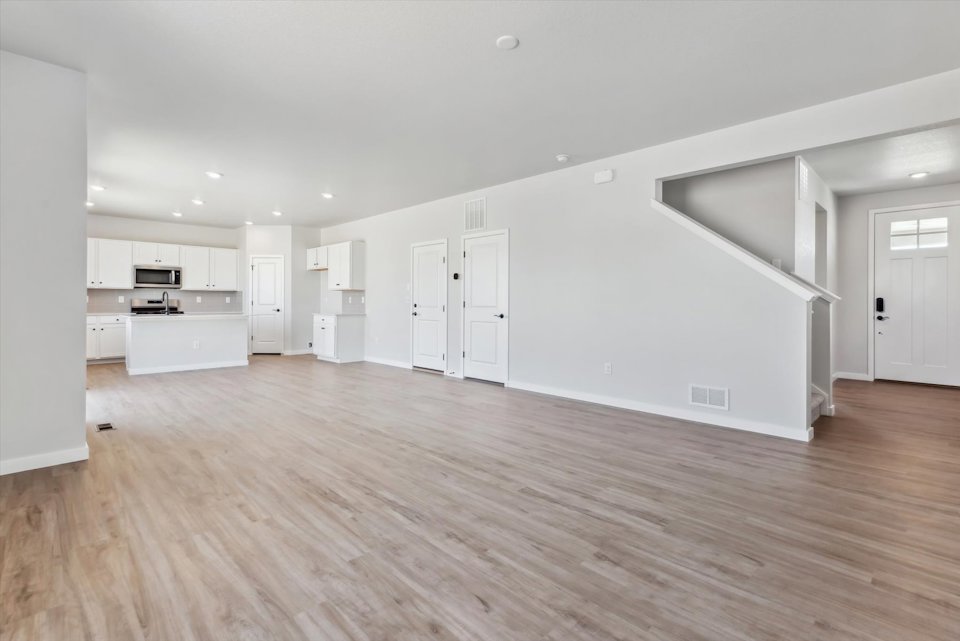 A large empty room.