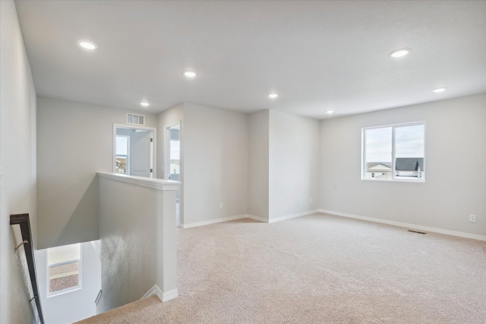 A large empty room.