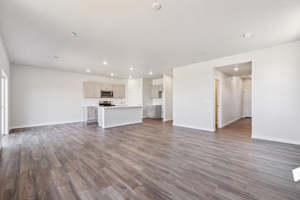 A large empty room.
