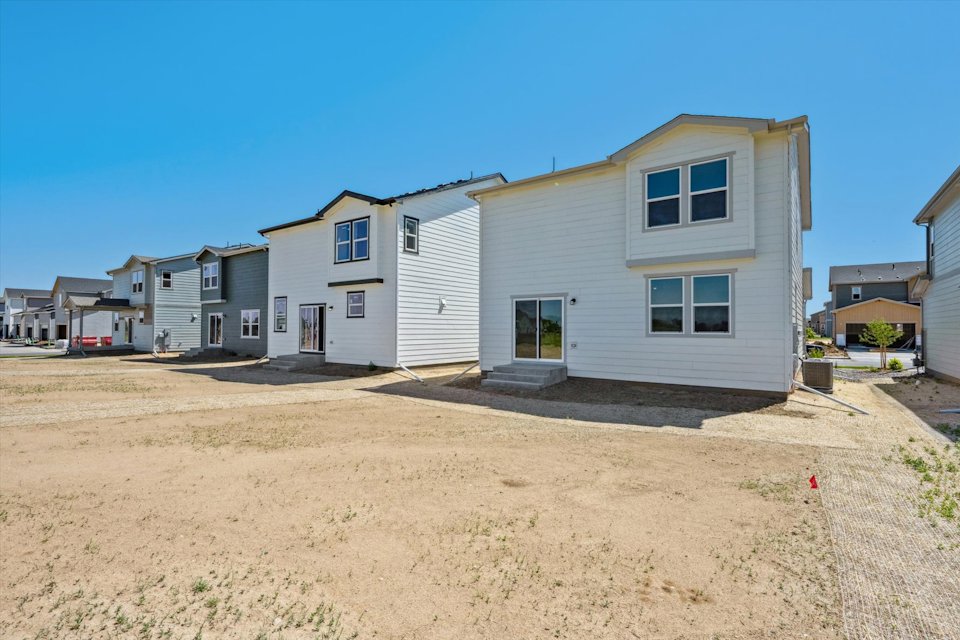 A row of houses.