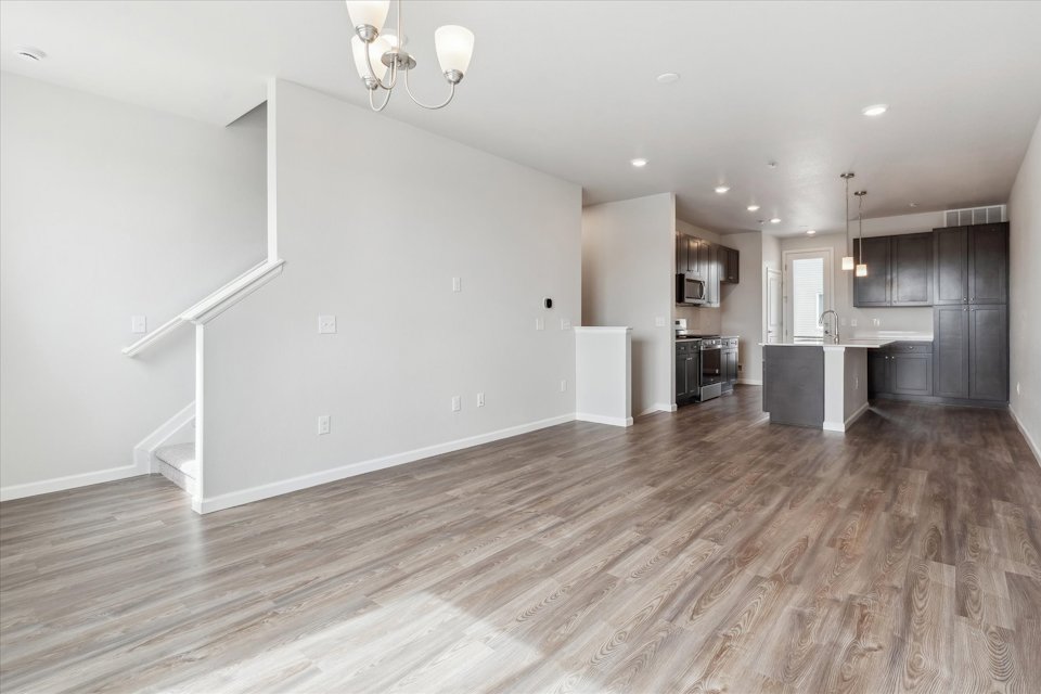 A large empty room.