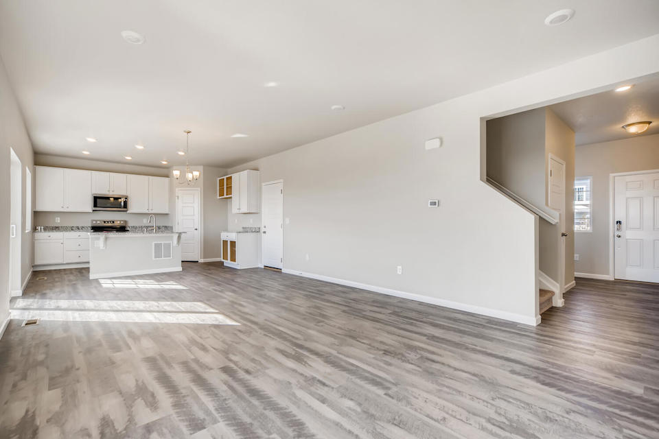 A large empty room.