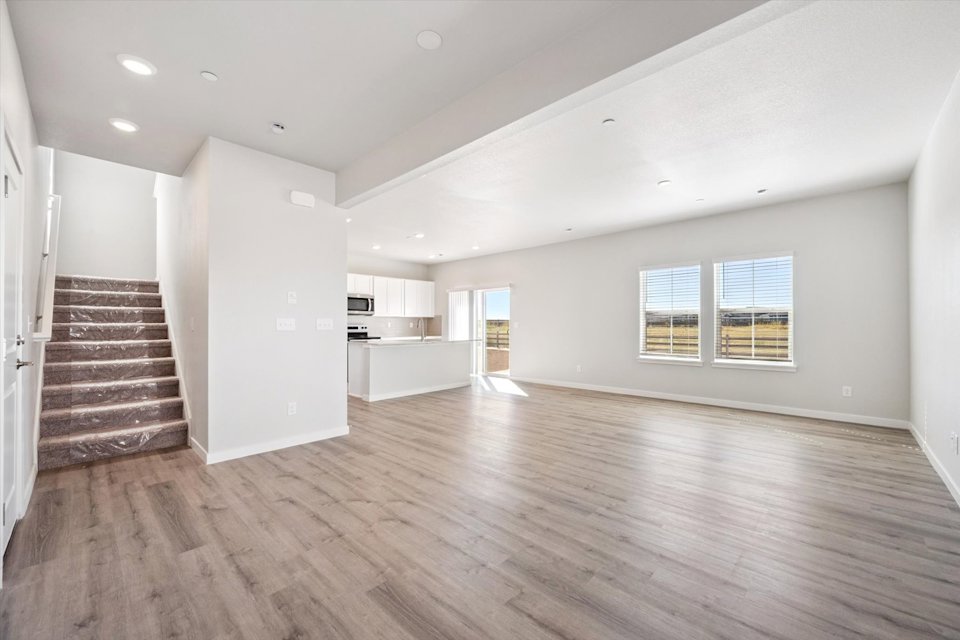 A large empty room.