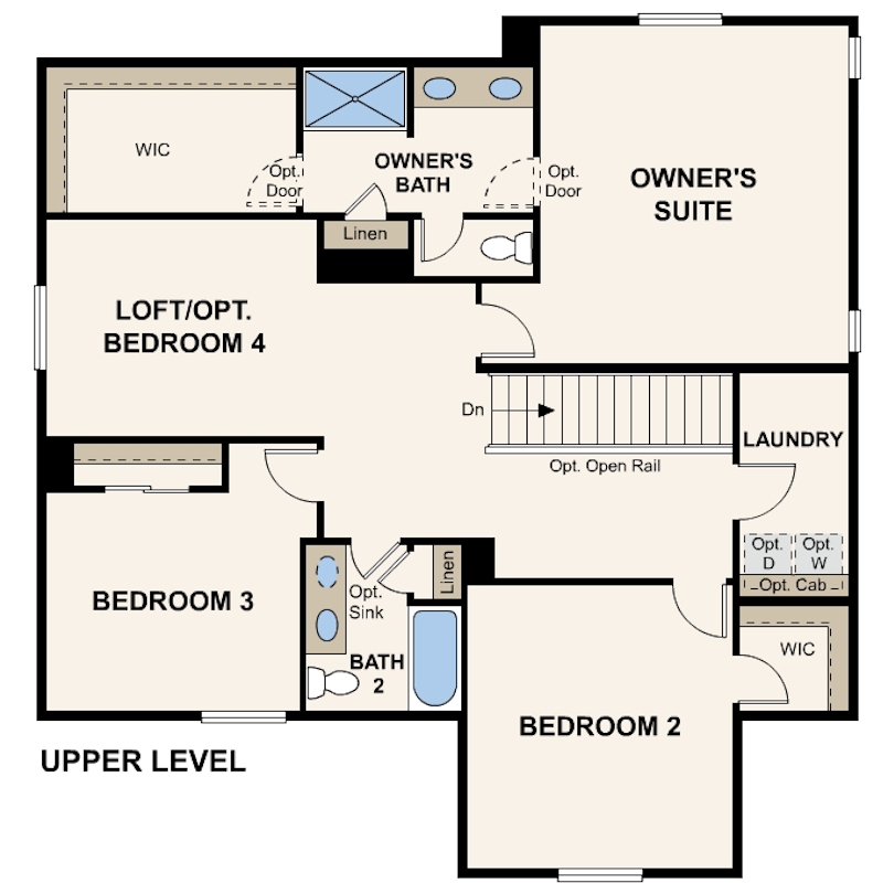 Diagram, engineering drawing. Powell Upper Level