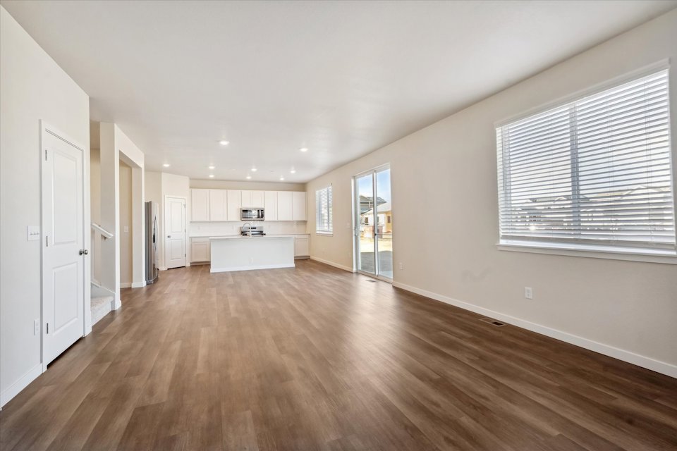 A large empty room.
