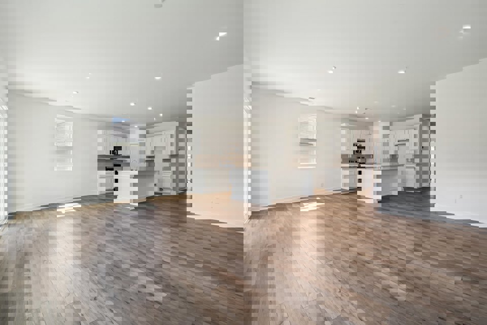 A large empty room.
