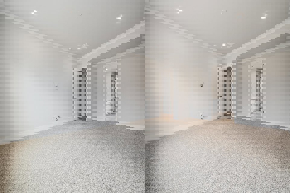 A large empty room.