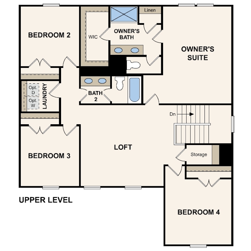 Caldwell Second Floor