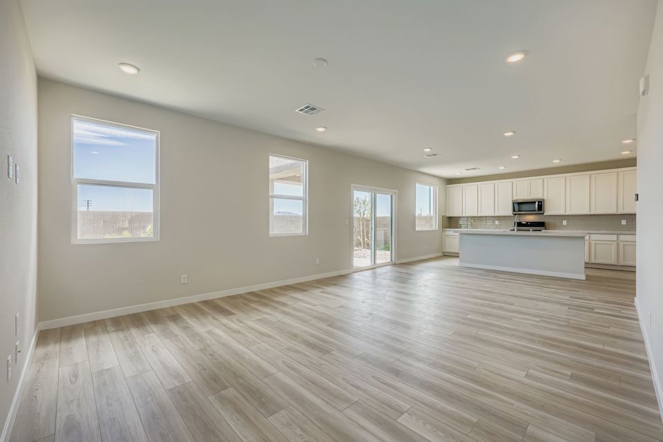 A large empty room.