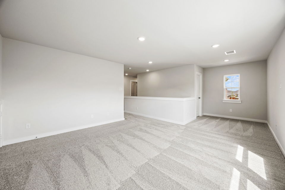 A large empty room.