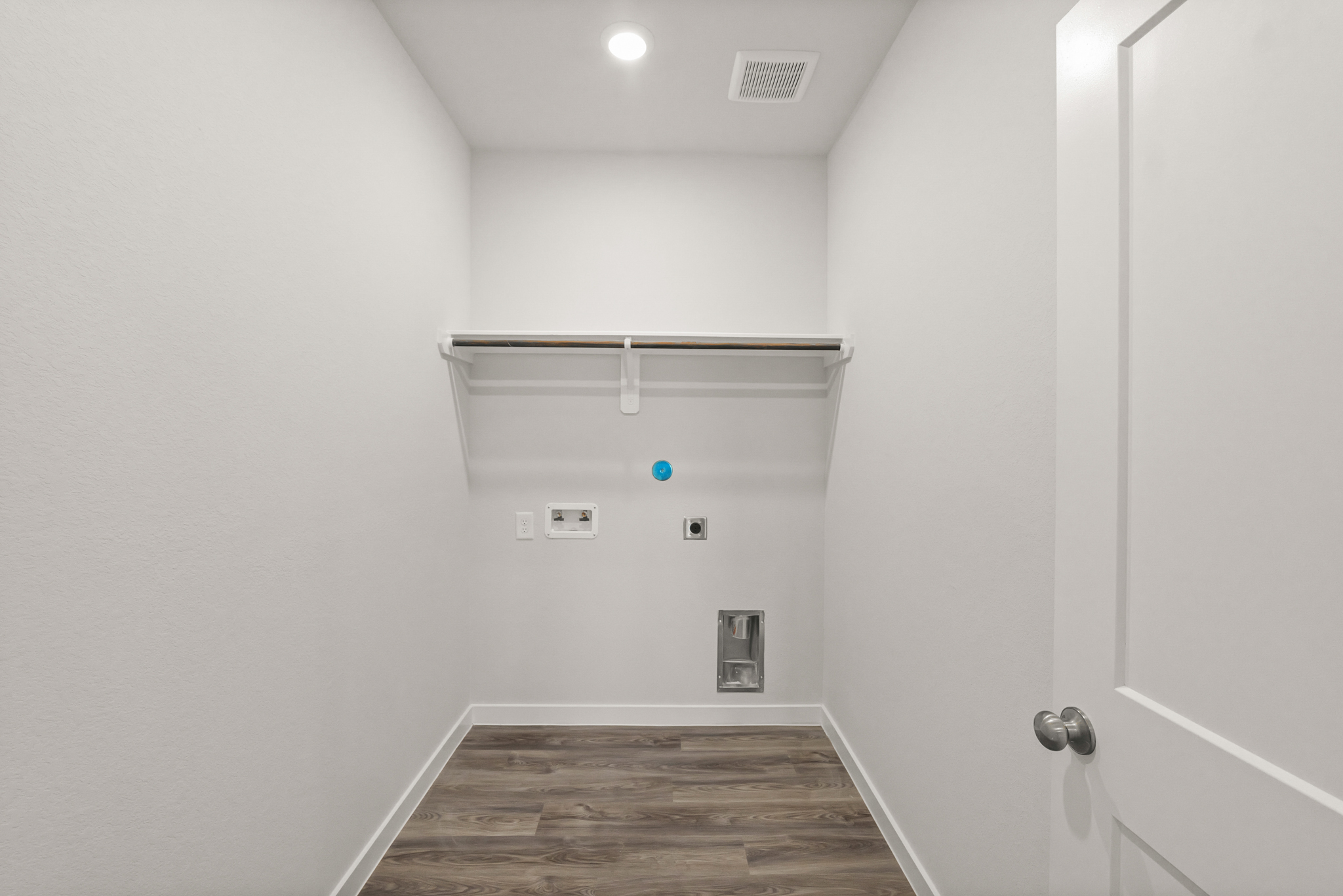 A room with white walls.