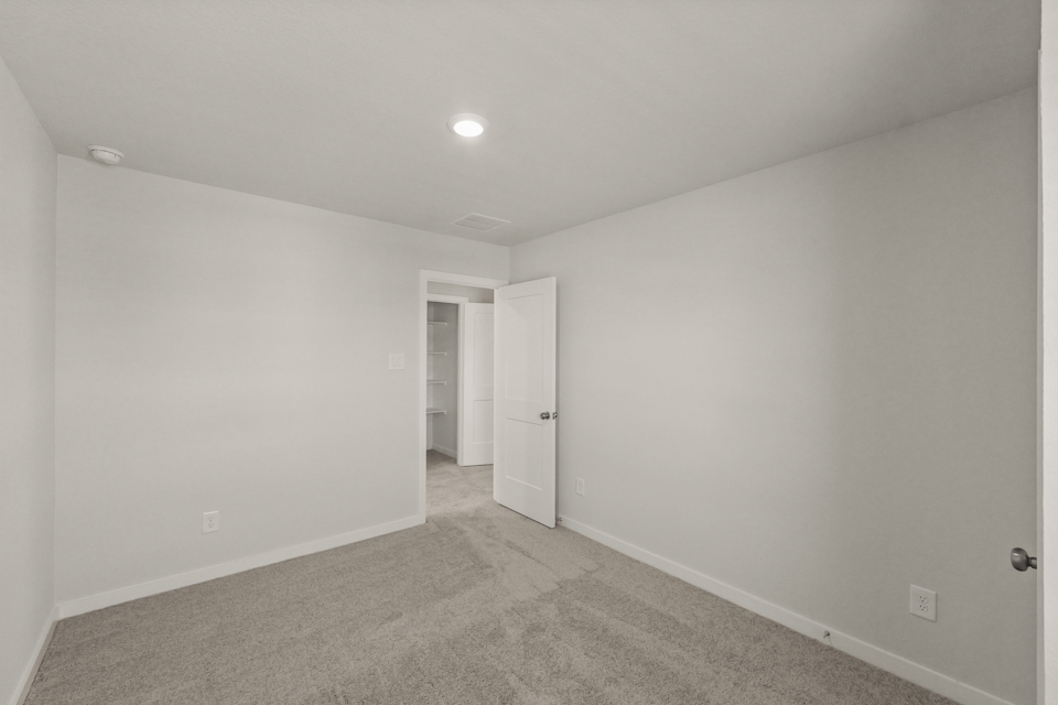 A room with white walls.