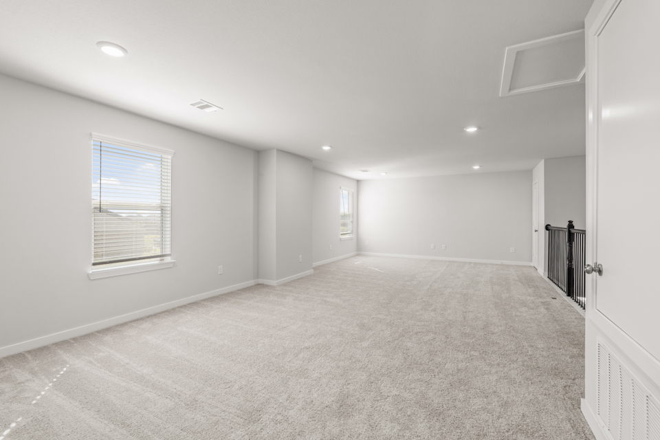 A large empty room.
