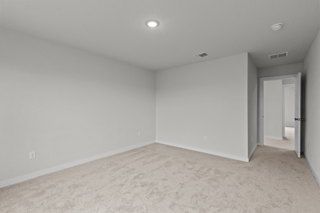 A room with white walls.