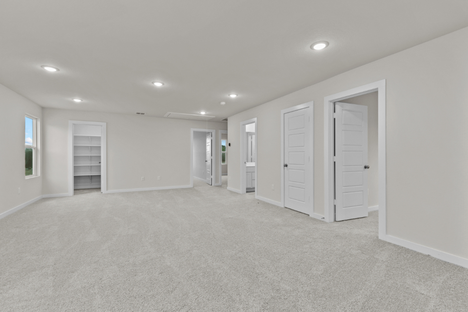 A large empty room.