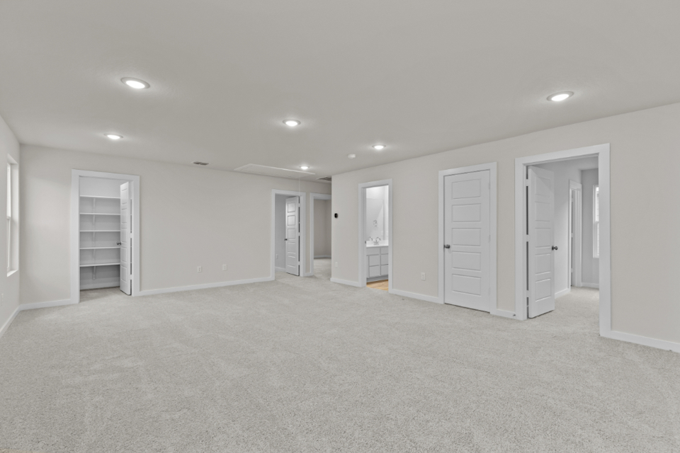 A large empty room.