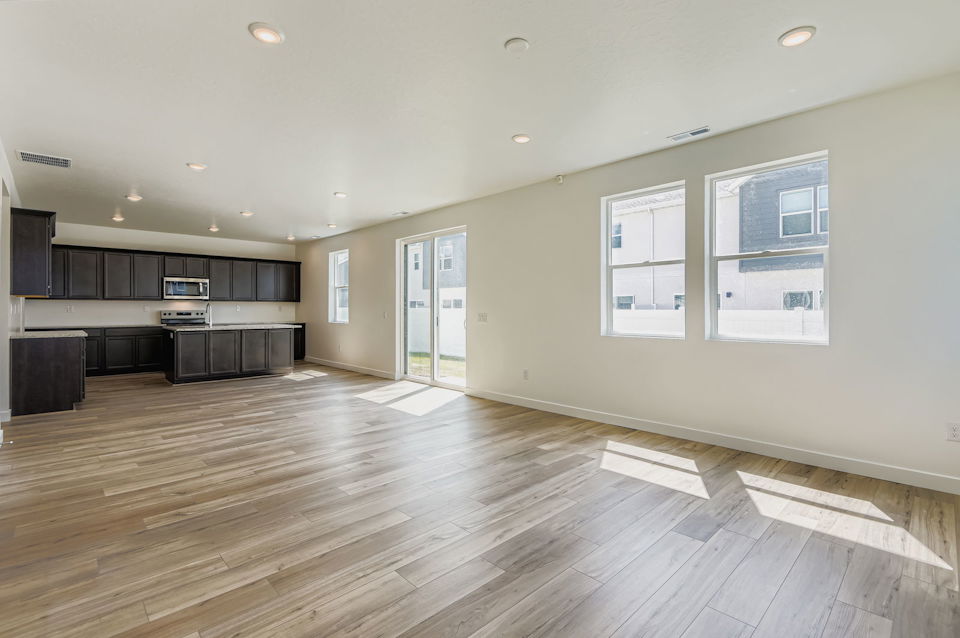 A large empty room.